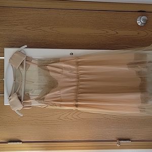 Rodarte for Target Blush/Nude Tulle Slip Dress L